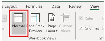 PageNumbers RibbonNormalView