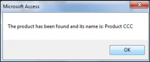 Using FindFirst in Access VBA to Match a Record