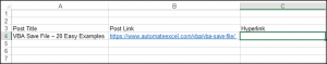 Inserting a Hyperlink Using a Formula with VBA