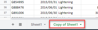 CopyPage gs copied sheet